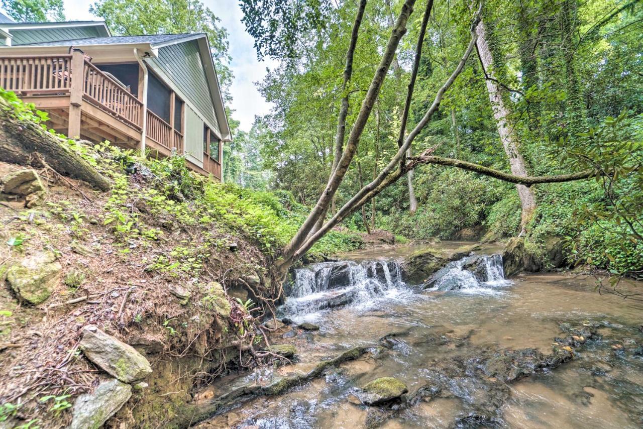 Hootenanny At Horton Creek Creekside Escape! Helen Exteriör bild