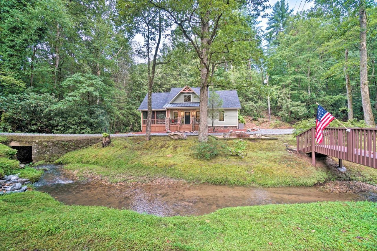 Hootenanny At Horton Creek Creekside Escape! Helen Exteriör bild