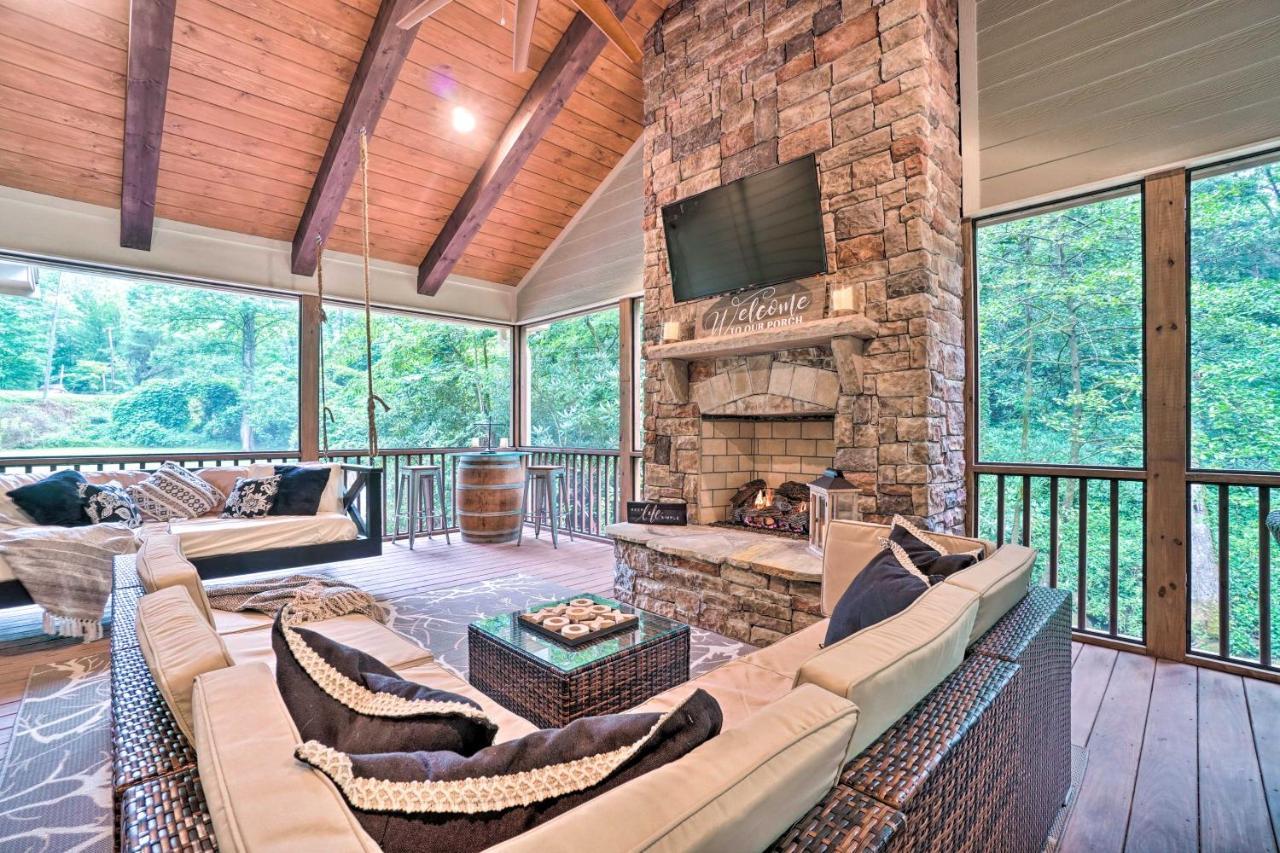 Hootenanny At Horton Creek Creekside Escape! Helen Exteriör bild
