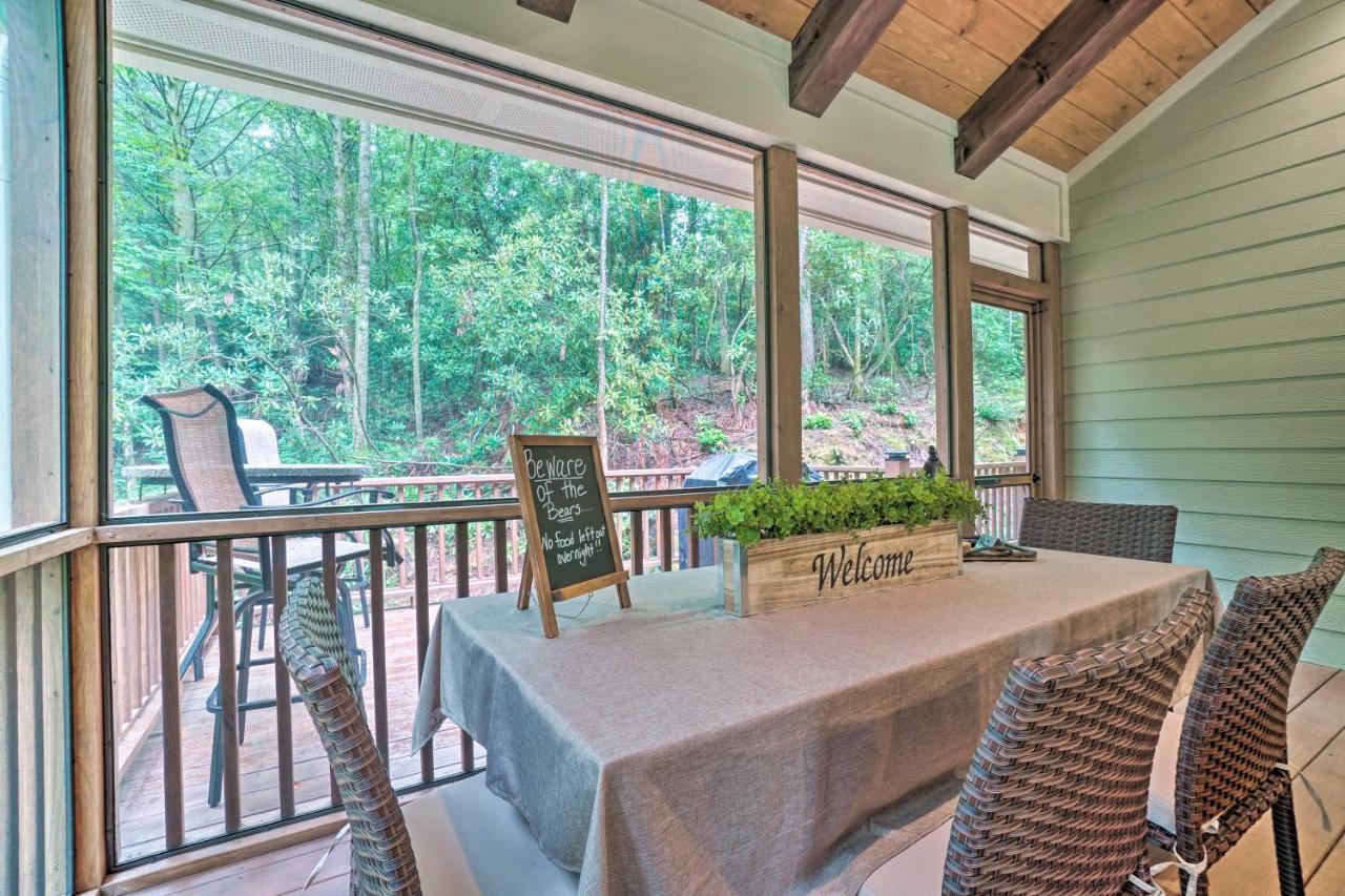 Hootenanny At Horton Creek Creekside Escape! Helen Exteriör bild