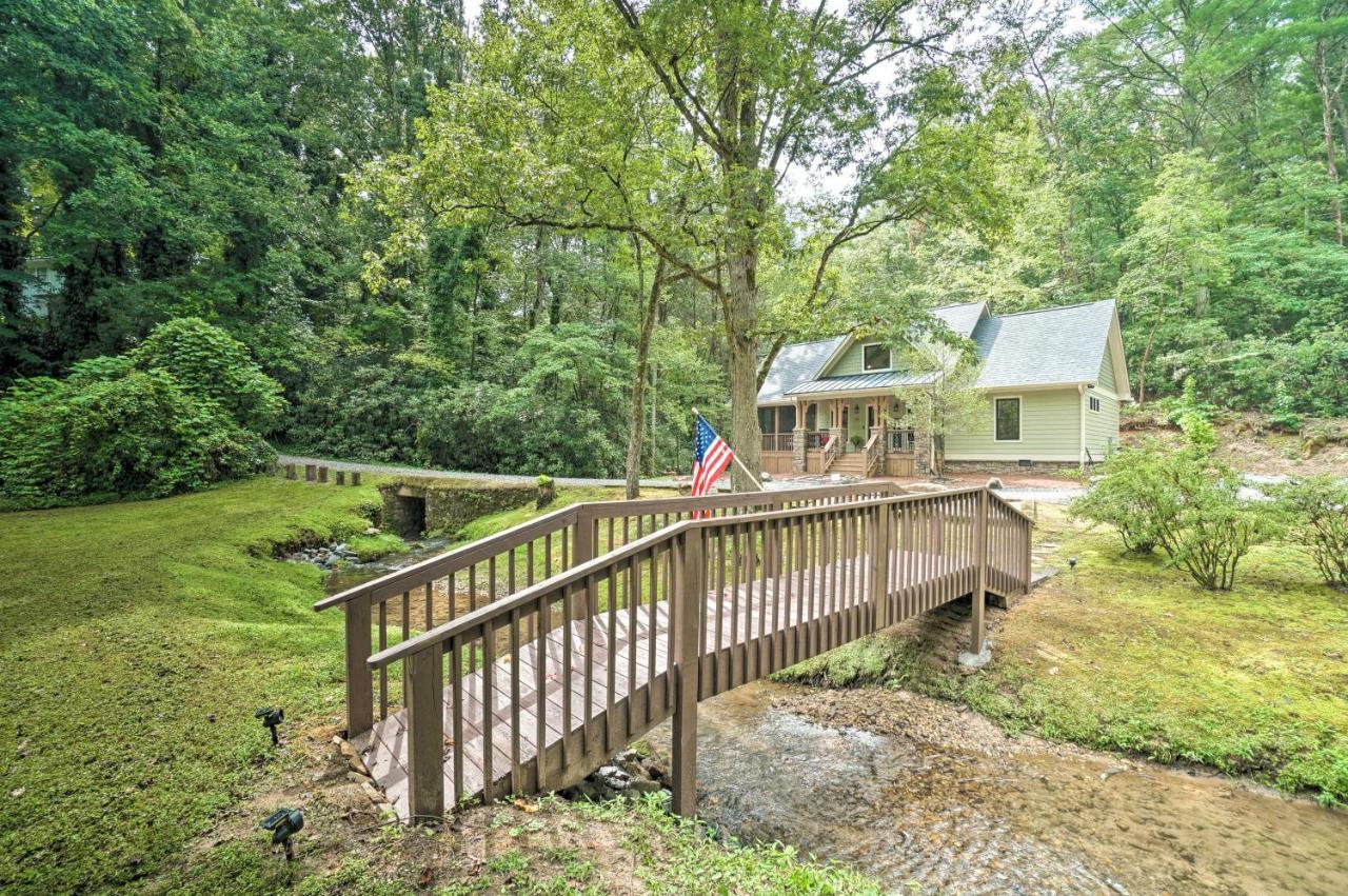 Hootenanny At Horton Creek Creekside Escape! Helen Exteriör bild